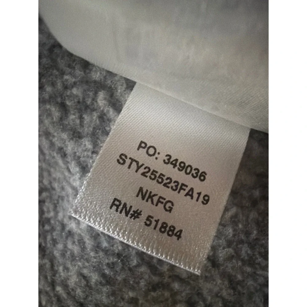 Patagonia Pullover Gray Better Sweater 1/4 Zip 25523 Nickel Forge Grey L